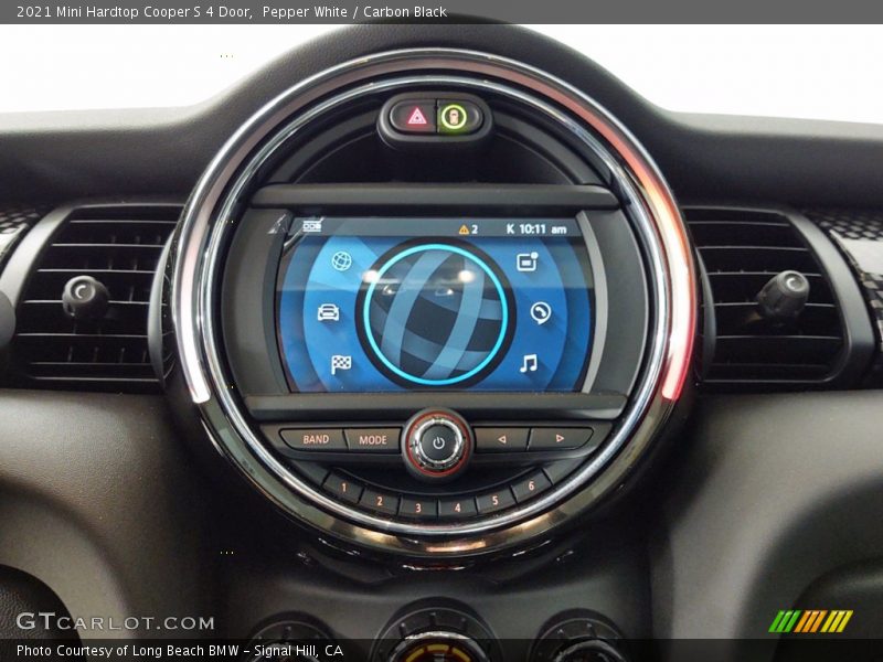 Pepper White / Carbon Black 2021 Mini Hardtop Cooper S 4 Door