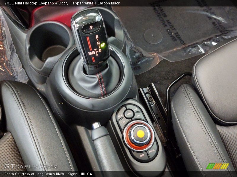 Pepper White / Carbon Black 2021 Mini Hardtop Cooper S 4 Door