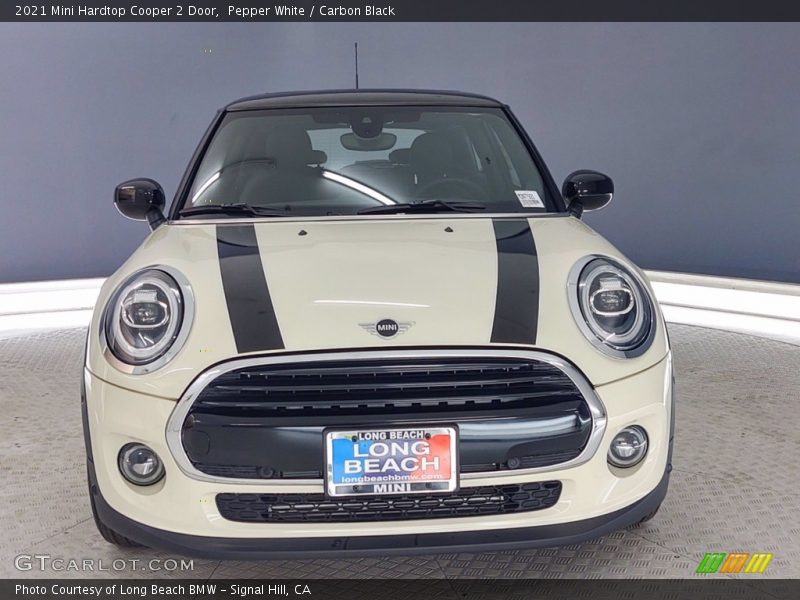 Pepper White / Carbon Black 2021 Mini Hardtop Cooper 2 Door