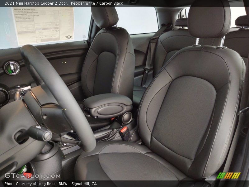 Front Seat of 2021 Hardtop Cooper 2 Door