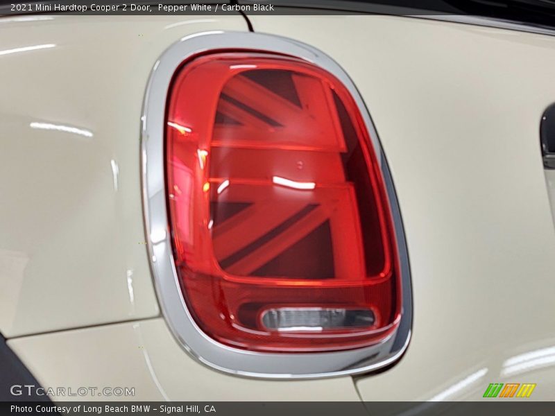 Pepper White / Carbon Black 2021 Mini Hardtop Cooper 2 Door