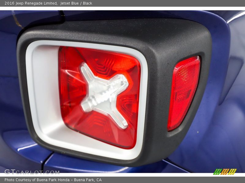 Jetset Blue / Black 2016 Jeep Renegade Limited