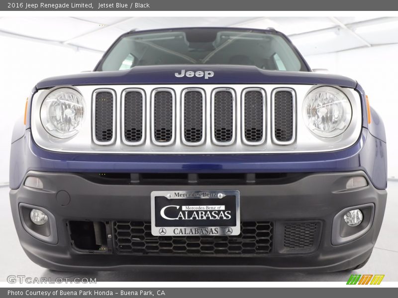 Jetset Blue / Black 2016 Jeep Renegade Limited