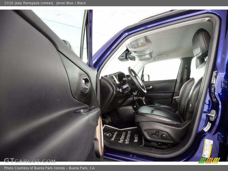 Front Seat of 2016 Renegade Limited