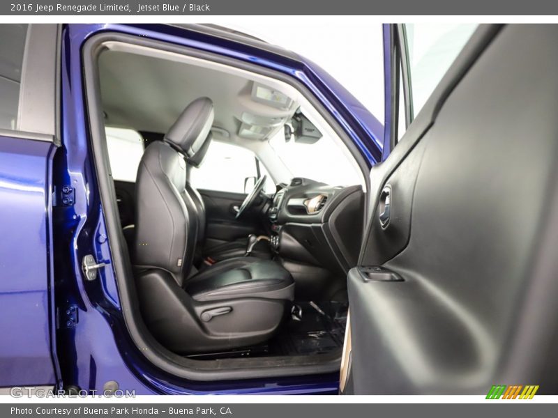 Jetset Blue / Black 2016 Jeep Renegade Limited