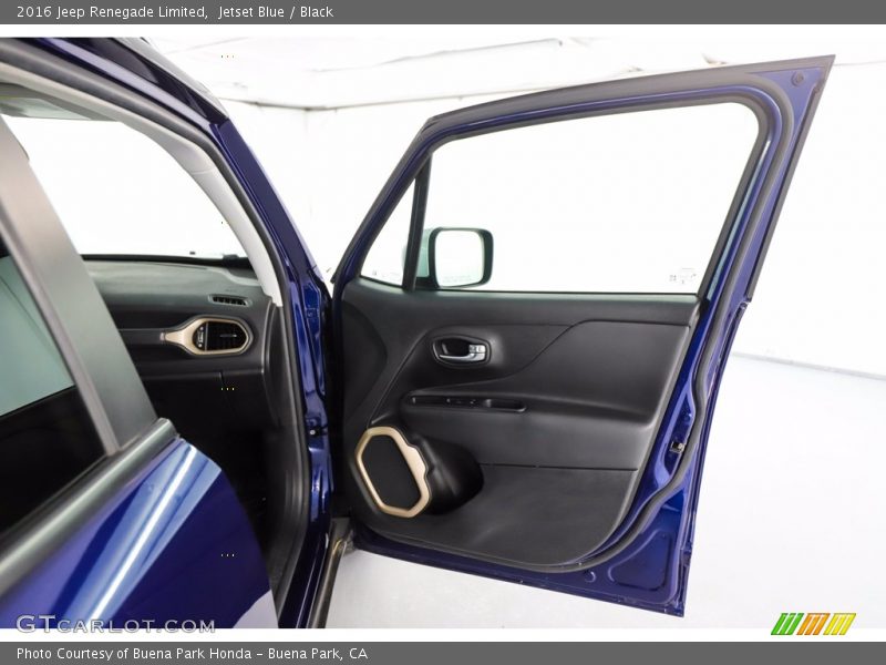 Jetset Blue / Black 2016 Jeep Renegade Limited
