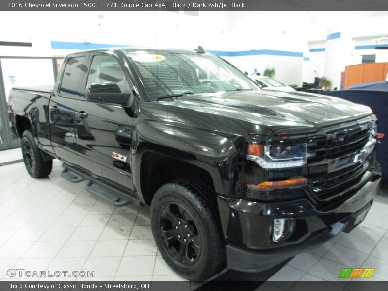 Black / Dark Ash/Jet Black 2016 Chevrolet Silverado 1500 LT Z71 Double Cab 4x4