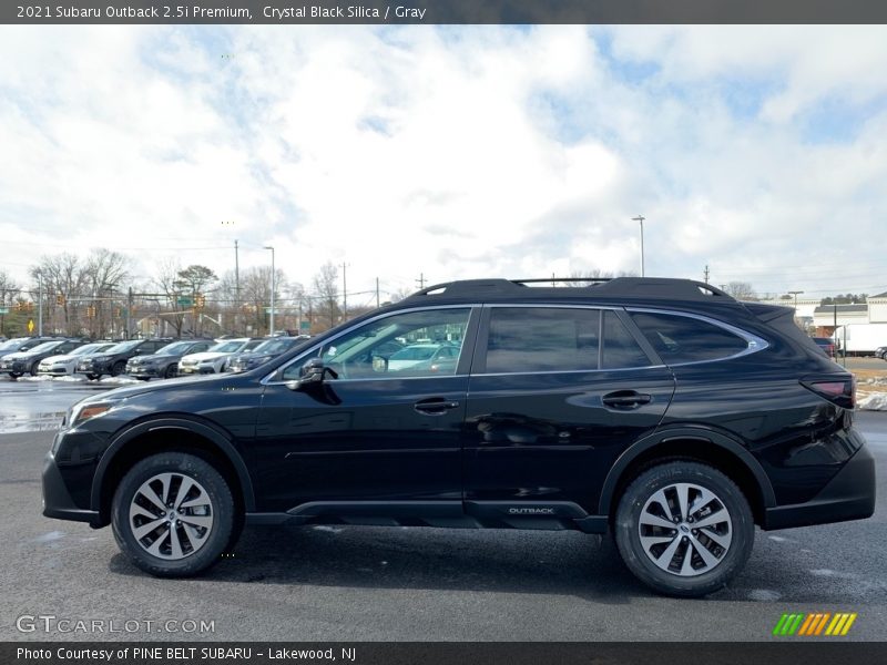 Crystal Black Silica / Gray 2021 Subaru Outback 2.5i Premium