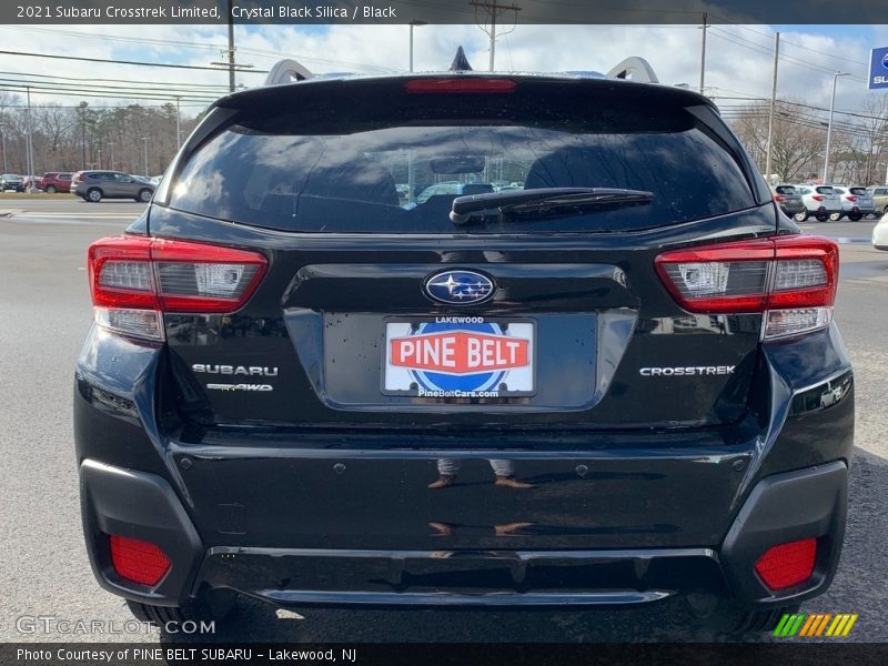 Crystal Black Silica / Black 2021 Subaru Crosstrek Limited