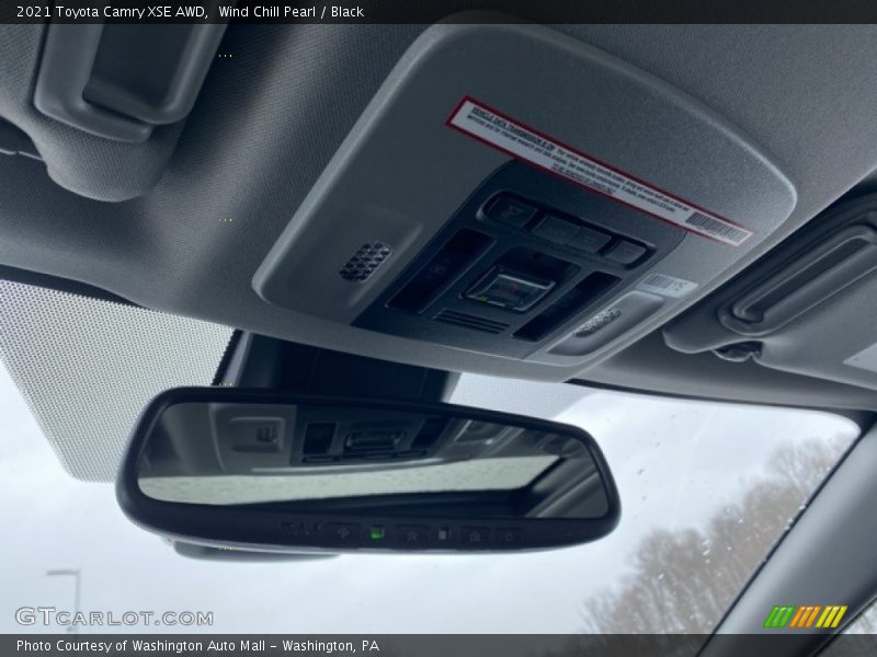 Wind Chill Pearl / Black 2021 Toyota Camry XSE AWD