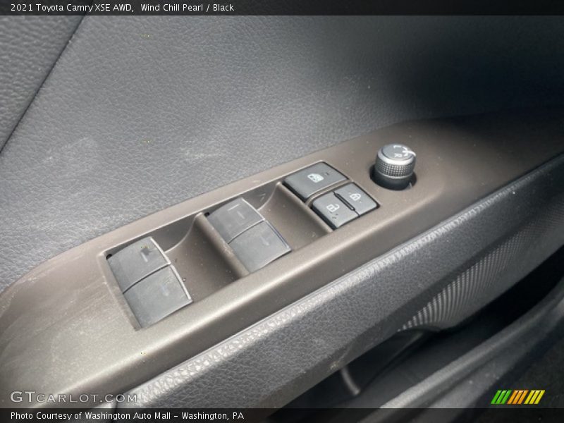 Wind Chill Pearl / Black 2021 Toyota Camry XSE AWD
