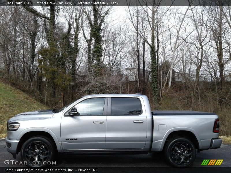 Billet Silver Metallic / Black 2021 Ram 1500 Limited Crew Cab 4x4