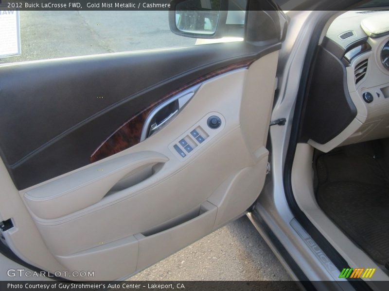 Gold Mist Metallic / Cashmere 2012 Buick LaCrosse FWD