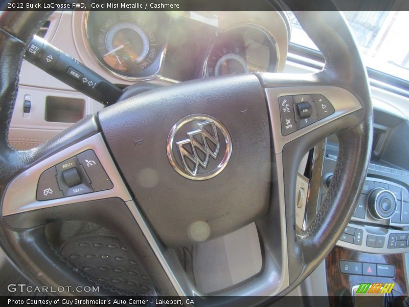 Gold Mist Metallic / Cashmere 2012 Buick LaCrosse FWD