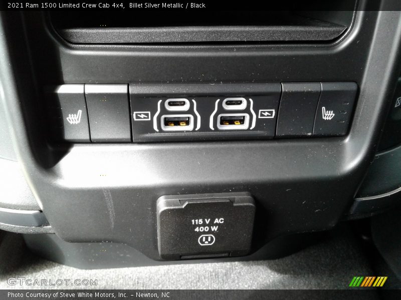 Billet Silver Metallic / Black 2021 Ram 1500 Limited Crew Cab 4x4