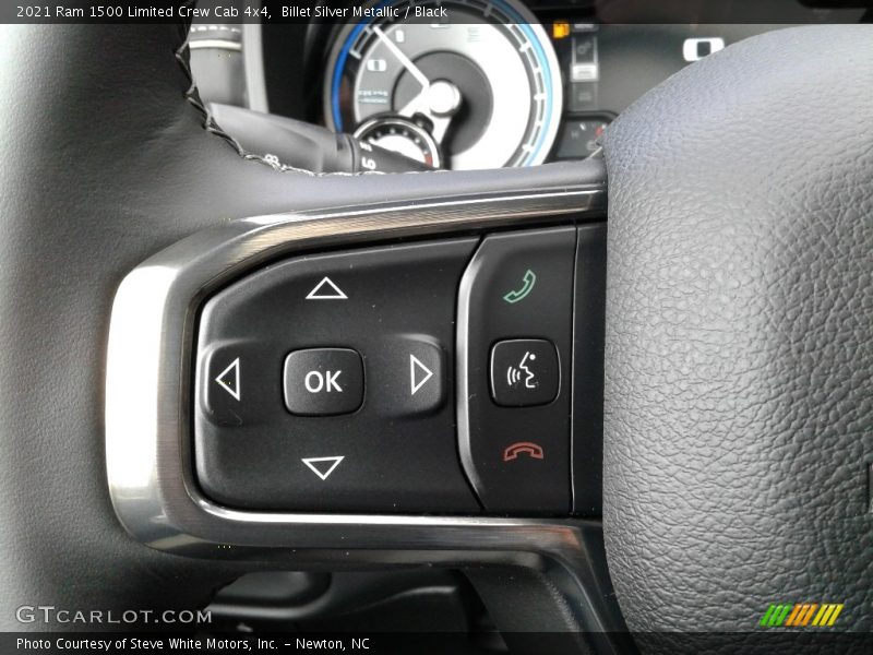 Billet Silver Metallic / Black 2021 Ram 1500 Limited Crew Cab 4x4