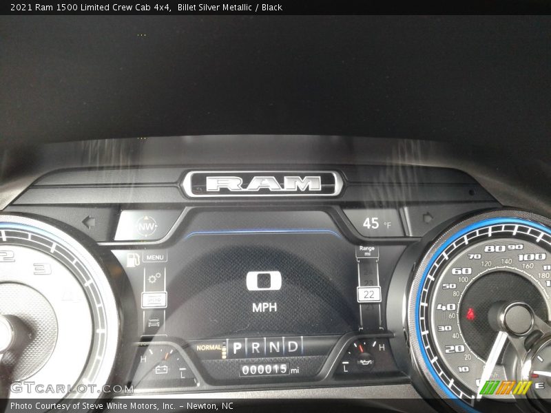 Billet Silver Metallic / Black 2021 Ram 1500 Limited Crew Cab 4x4