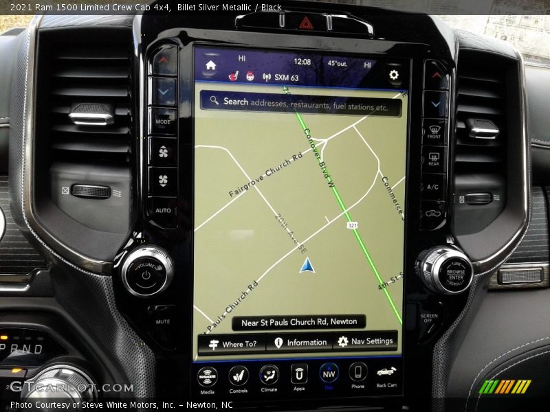 Billet Silver Metallic / Black 2021 Ram 1500 Limited Crew Cab 4x4