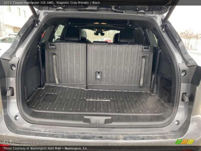 Magnetic Gray Metallic / Black 2021 Toyota Highlander XSE AWD