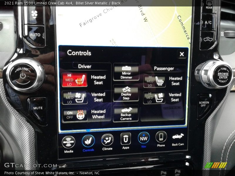 Billet Silver Metallic / Black 2021 Ram 1500 Limited Crew Cab 4x4