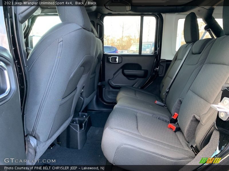 Black / Black 2021 Jeep Wrangler Unlimited Sport 4x4