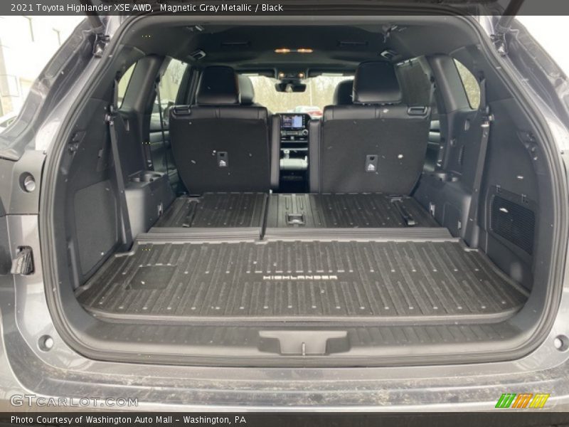 Magnetic Gray Metallic / Black 2021 Toyota Highlander XSE AWD