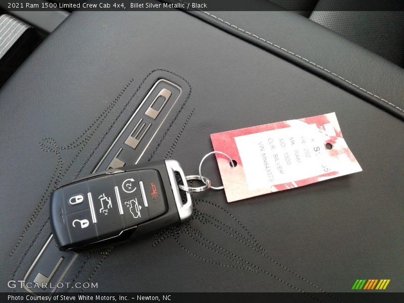 Billet Silver Metallic / Black 2021 Ram 1500 Limited Crew Cab 4x4