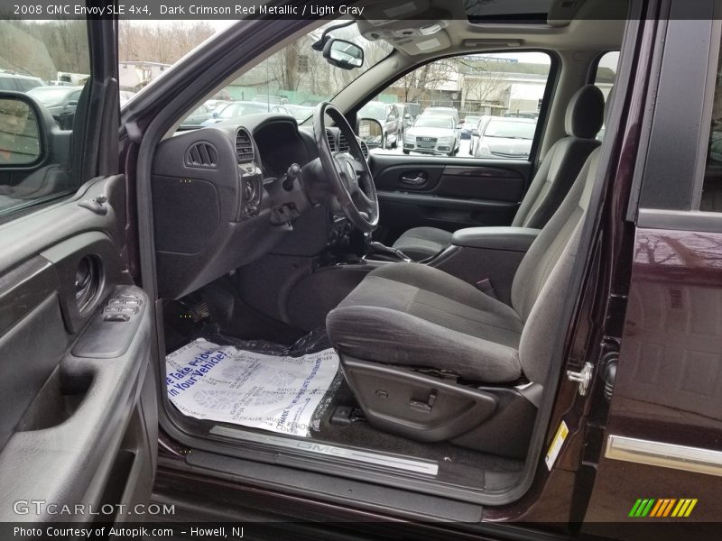 Dark Crimson Red Metallic / Light Gray 2008 GMC Envoy SLE 4x4