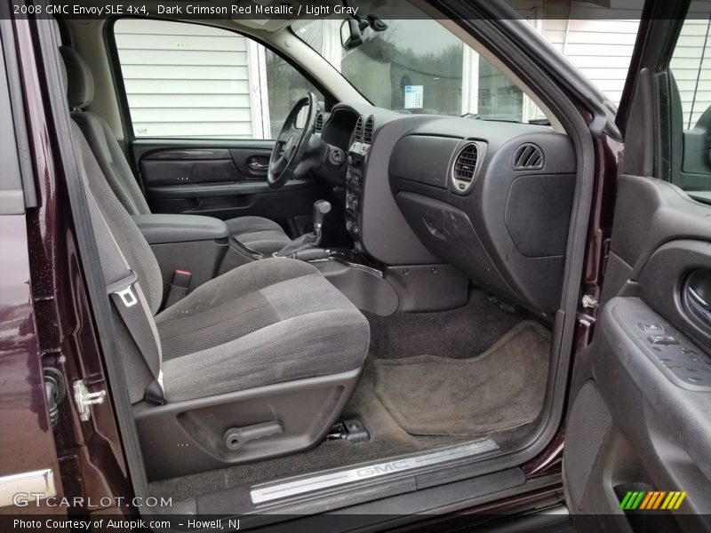 Dark Crimson Red Metallic / Light Gray 2008 GMC Envoy SLE 4x4
