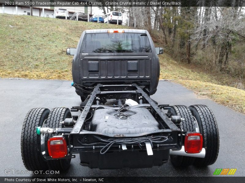 Granite Crystal Metallic / Diesel Gray/Black 2021 Ram 5500 Tradesman Regular Cab 4x4 Chassis