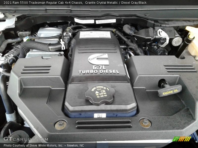 Granite Crystal Metallic / Diesel Gray/Black 2021 Ram 5500 Tradesman Regular Cab 4x4 Chassis