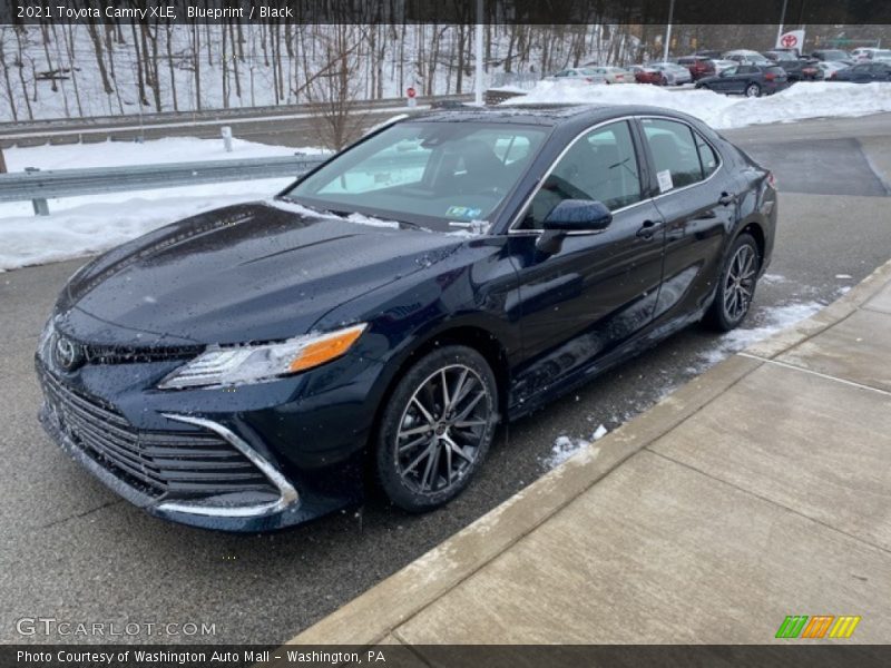 Blueprint / Black 2021 Toyota Camry XLE