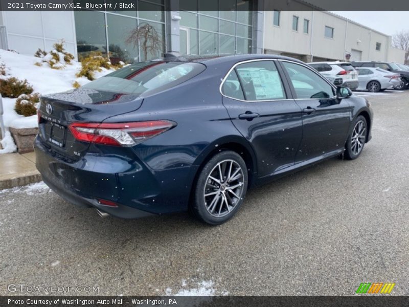 Blueprint / Black 2021 Toyota Camry XLE