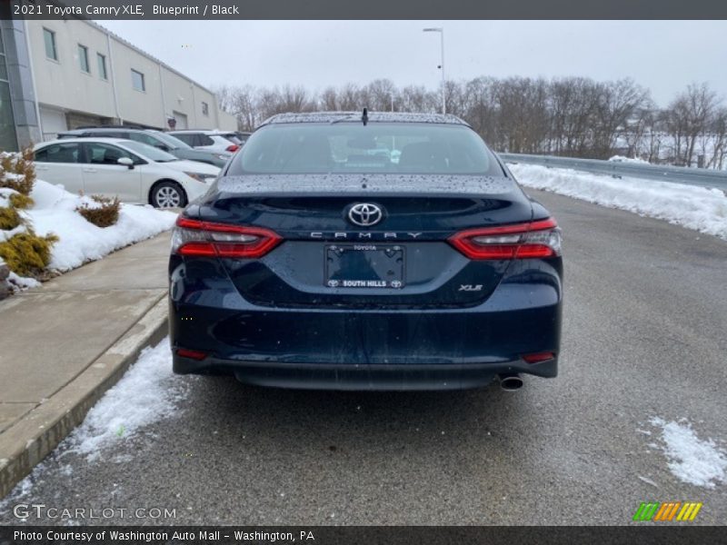 Blueprint / Black 2021 Toyota Camry XLE