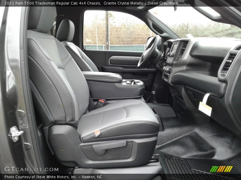 Granite Crystal Metallic / Diesel Gray/Black 2021 Ram 5500 Tradesman Regular Cab 4x4 Chassis