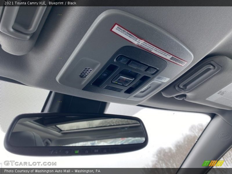 Blueprint / Black 2021 Toyota Camry XLE