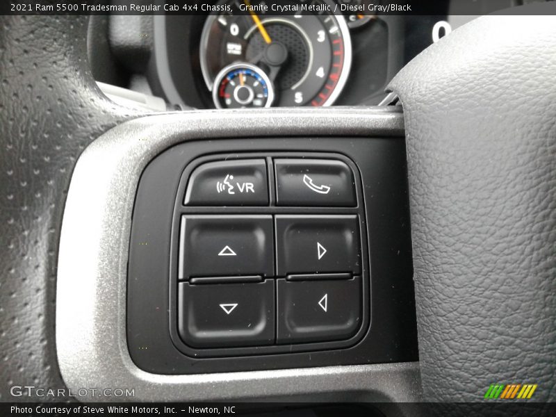 Granite Crystal Metallic / Diesel Gray/Black 2021 Ram 5500 Tradesman Regular Cab 4x4 Chassis