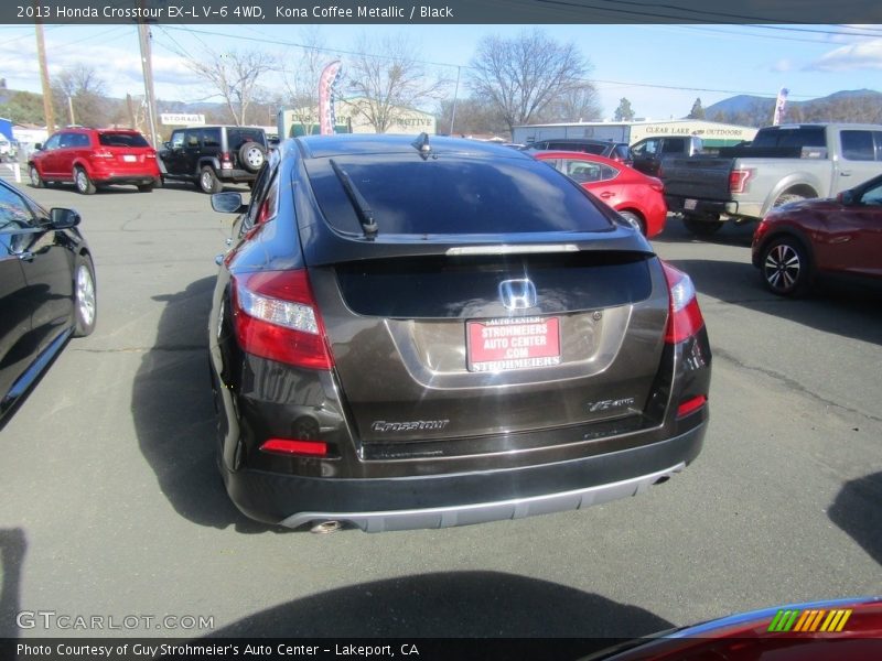 Kona Coffee Metallic / Black 2013 Honda Crosstour EX-L V-6 4WD