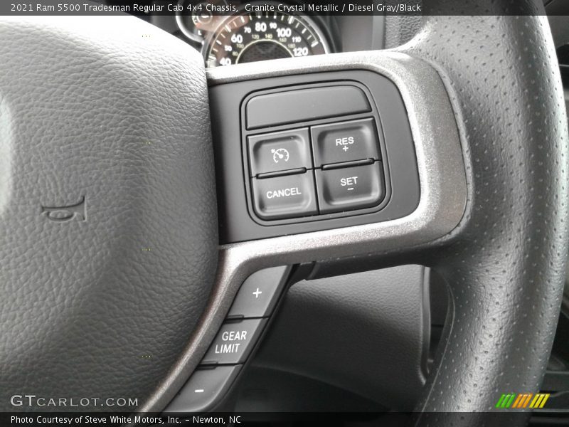 Granite Crystal Metallic / Diesel Gray/Black 2021 Ram 5500 Tradesman Regular Cab 4x4 Chassis
