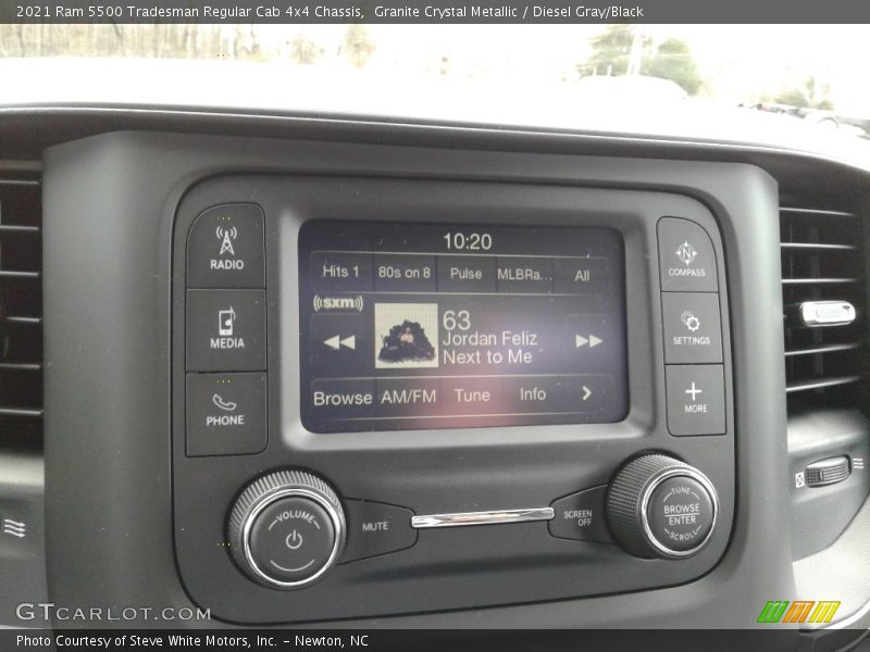 Granite Crystal Metallic / Diesel Gray/Black 2021 Ram 5500 Tradesman Regular Cab 4x4 Chassis