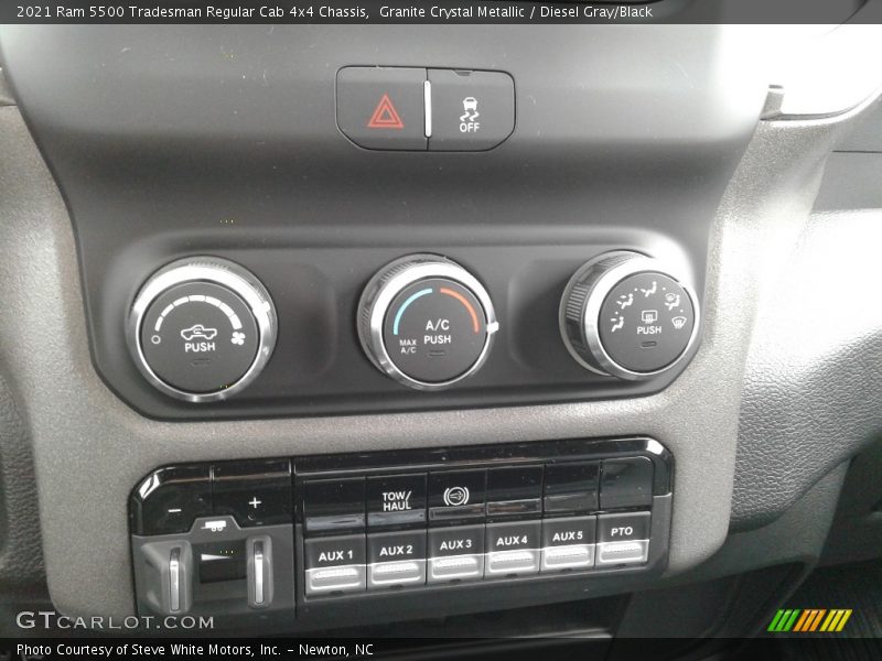 Granite Crystal Metallic / Diesel Gray/Black 2021 Ram 5500 Tradesman Regular Cab 4x4 Chassis