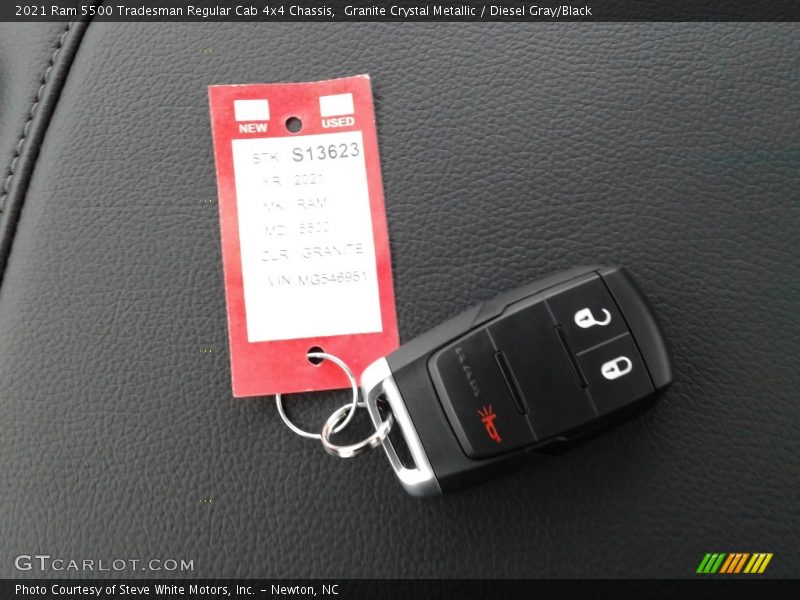 Granite Crystal Metallic / Diesel Gray/Black 2021 Ram 5500 Tradesman Regular Cab 4x4 Chassis