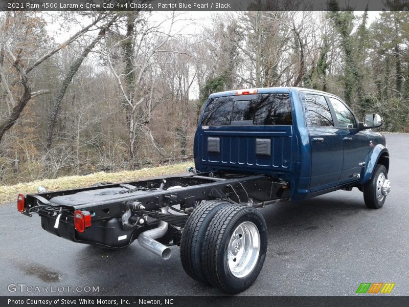 Patriot Blue Pearl / Black 2021 Ram 4500 Laramie Crew Cab 4x4 Chassis