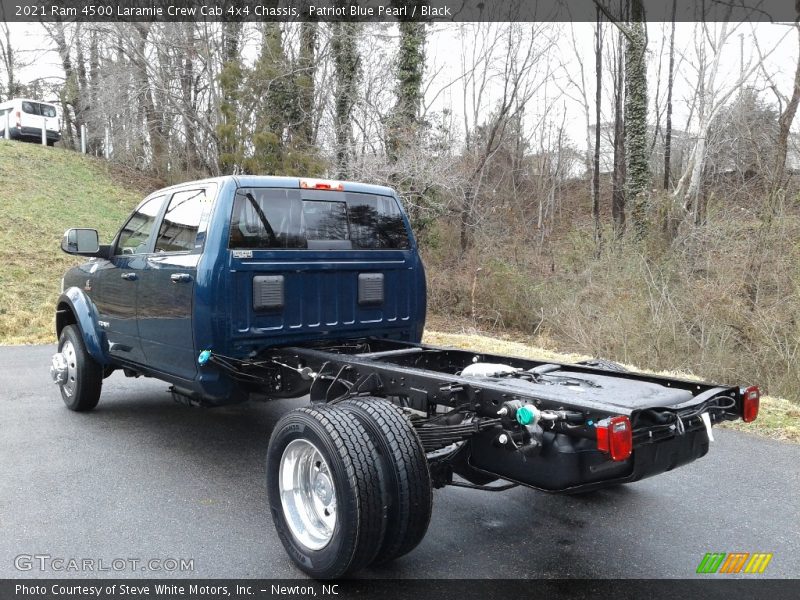 Patriot Blue Pearl / Black 2021 Ram 4500 Laramie Crew Cab 4x4 Chassis