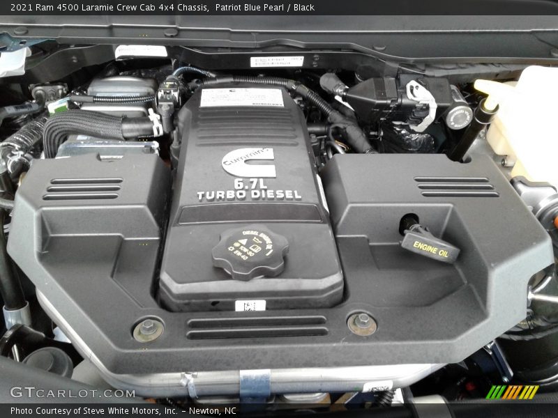 Patriot Blue Pearl / Black 2021 Ram 4500 Laramie Crew Cab 4x4 Chassis