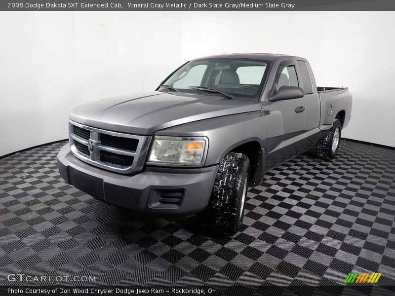 Mineral Gray Metallic / Dark Slate Gray/Medium Slate Gray 2008 Dodge Dakota SXT Extended Cab