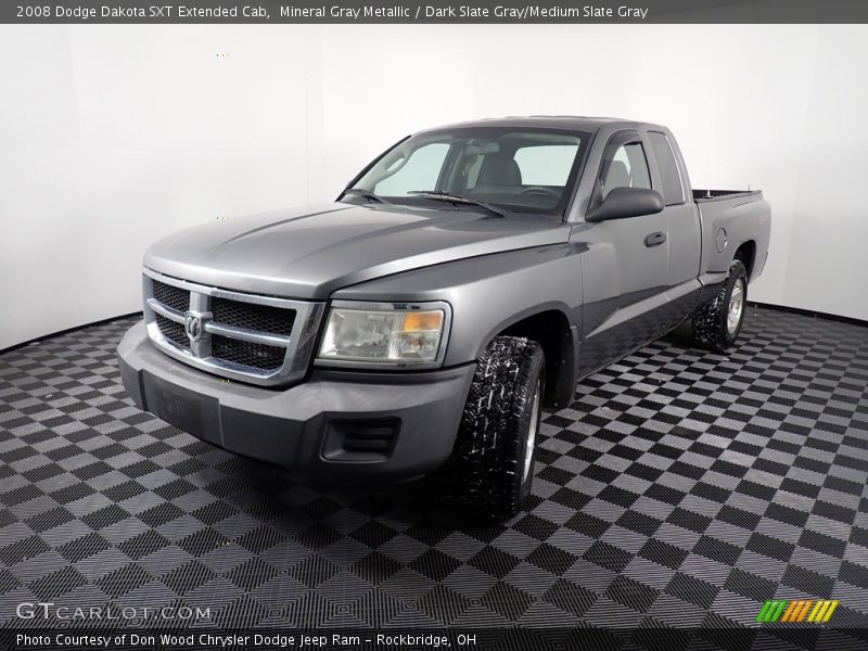 Mineral Gray Metallic / Dark Slate Gray/Medium Slate Gray 2008 Dodge Dakota SXT Extended Cab
