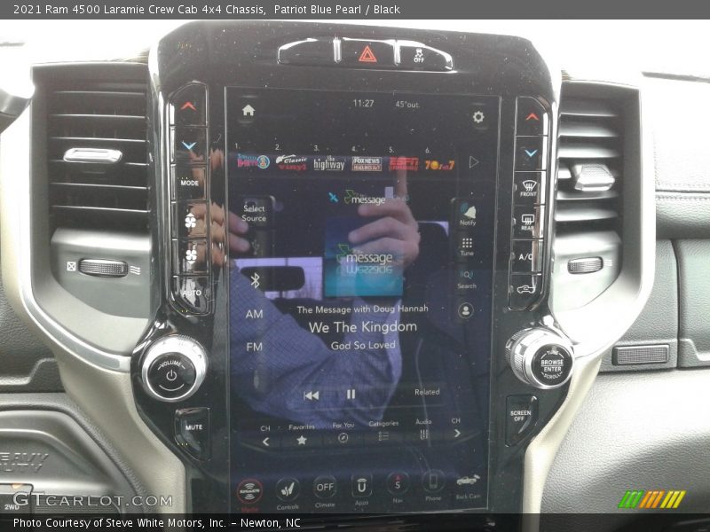 Patriot Blue Pearl / Black 2021 Ram 4500 Laramie Crew Cab 4x4 Chassis
