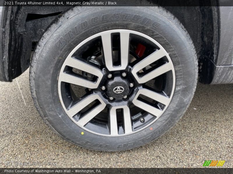 Magnetic Gray Metallic / Black 2021 Toyota 4Runner Limited 4x4