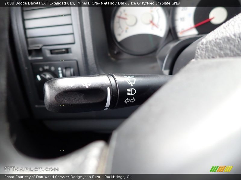 Mineral Gray Metallic / Dark Slate Gray/Medium Slate Gray 2008 Dodge Dakota SXT Extended Cab